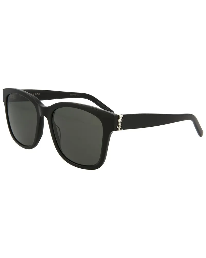Saint Laurent Unisex SLM68 58mm Sunglasses Black