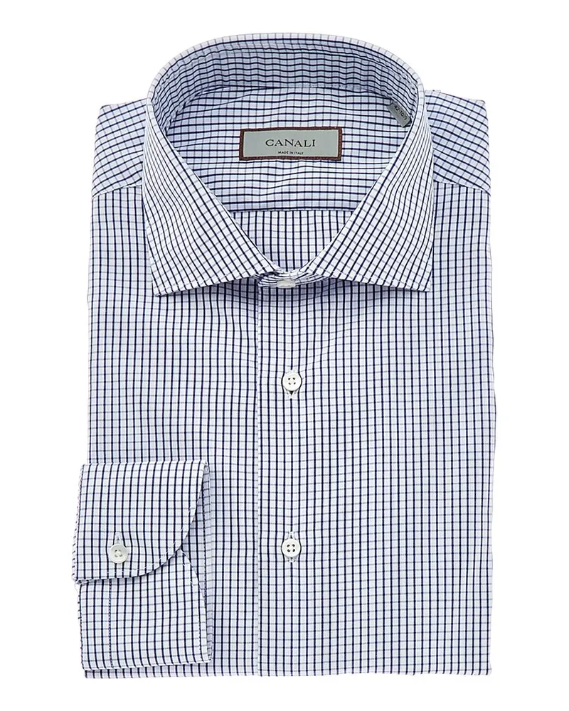 Canali Dress Shirt Blue