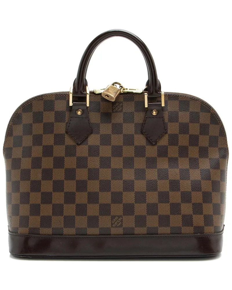 Louis Vuitton Damier Ebene Alma PM (Authentic Pre-Loved Nocolor
