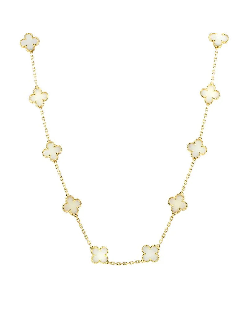 Van Cleef & Arpels 18K Coral Necklace (Authentic Pre-Loved Nocolor
