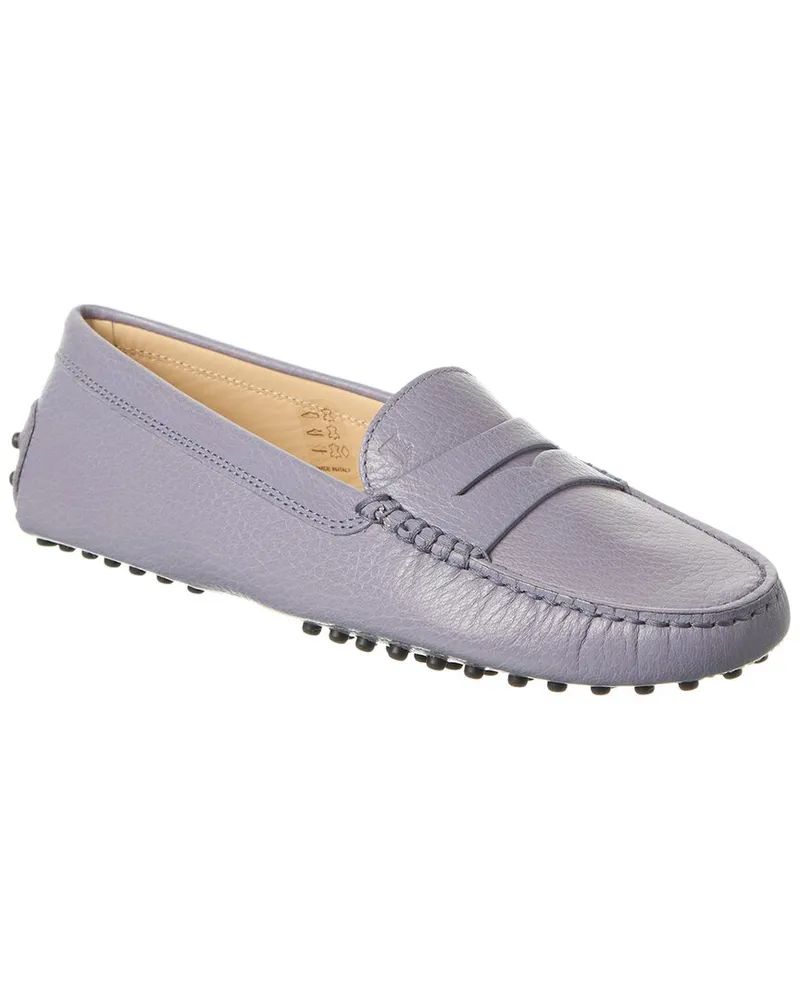 TOD'S TOD’s Gommini Leather Loafer Purple