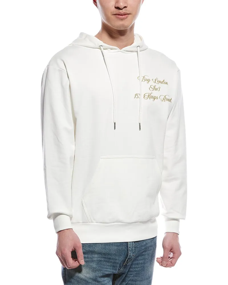 Boy London Boy Ornate Hoodie White