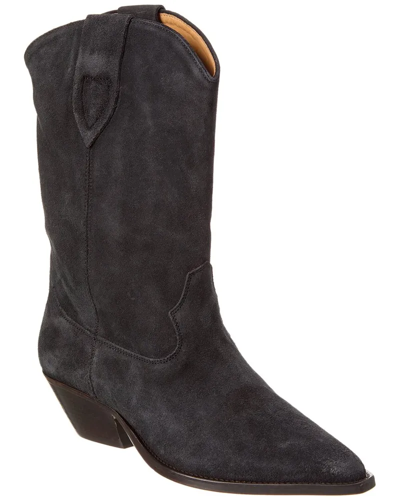 Isabel Marant Duerto Suede Cowboy Boot Nocolor