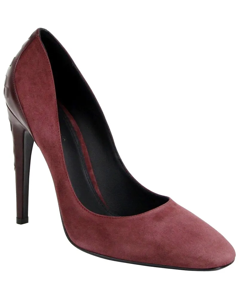 Bottega Veneta Luxe Suede Pump Pink