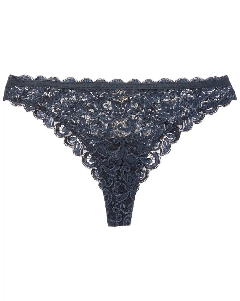 Hanro Marlene Brazilian Panty Blue