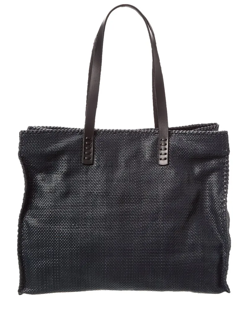 Dragon Diffusion Structured Leather Tote Blue