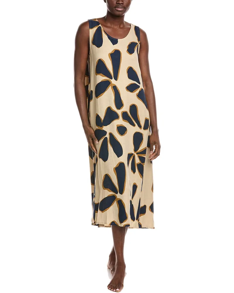 Hanro Linen Blend Dress Yellow
