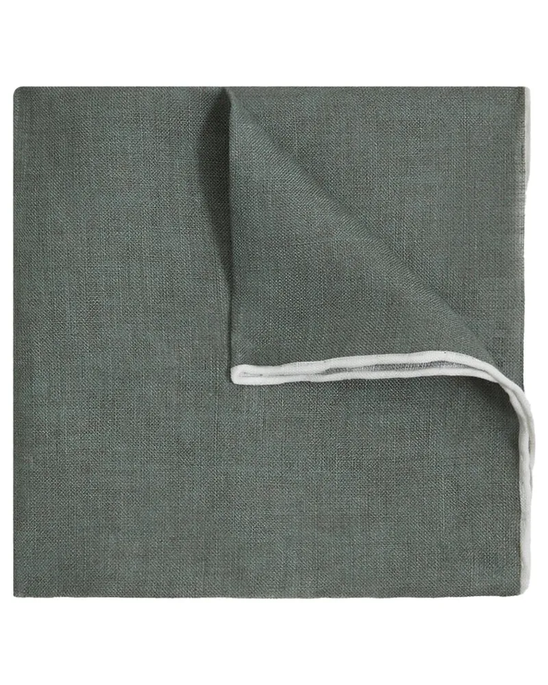 Reiss Siracusa Linen Pocket Square Nocolor