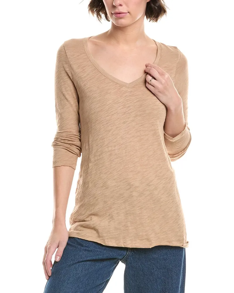 ATM Slub T-Shirt Brown