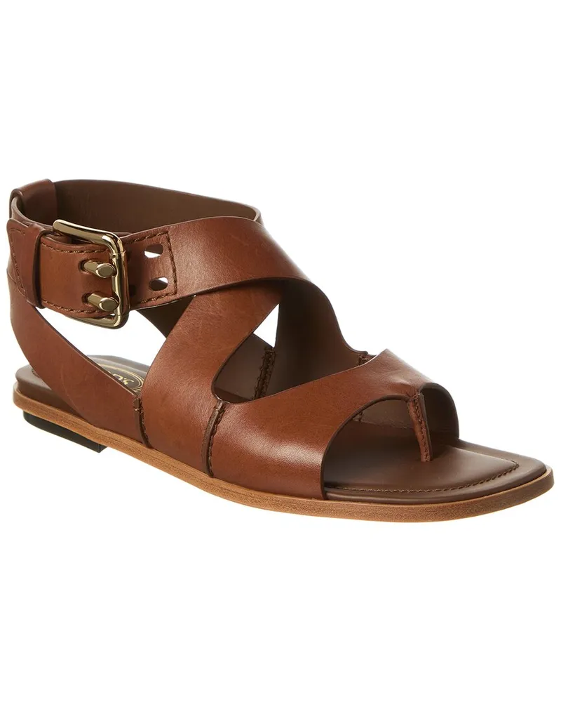 TOD'S TOD’s Leather Sandal Brown