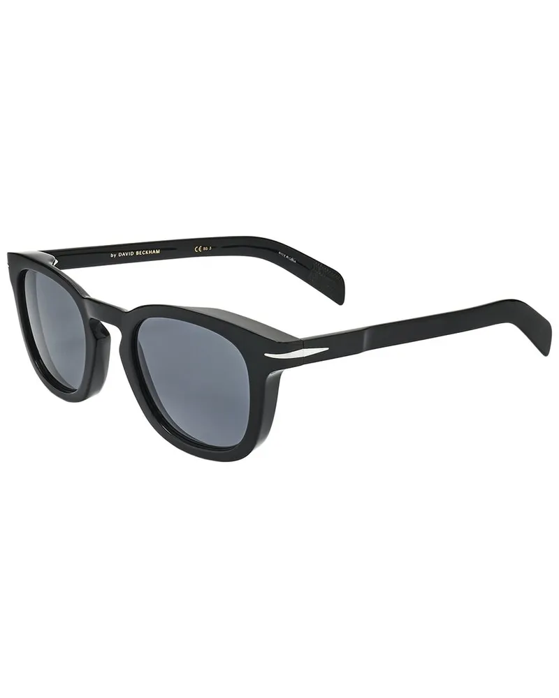 David Beckham Men's DB 7030/S 49mm Sunglasses Black
