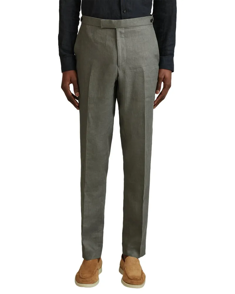 Reiss Halga Linen Blend Mixer Trouser Nocolor