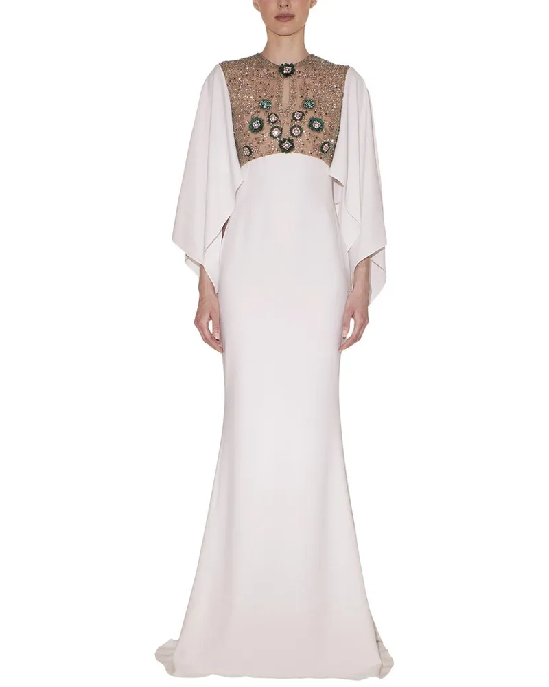 Reem Acra Keyhole Gown Nocolor