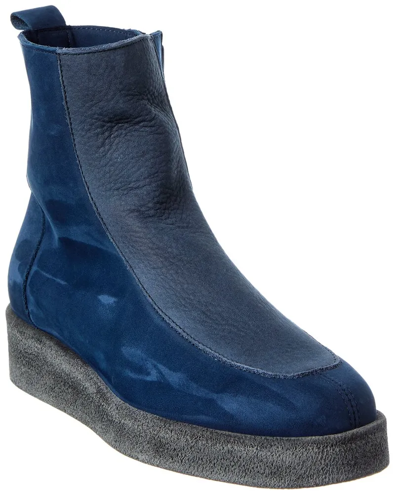 Arche Combbi Leather Bootie Blue