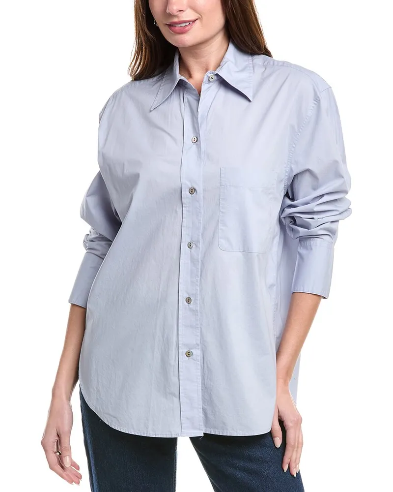 Vince Relaxed Shirt Blue