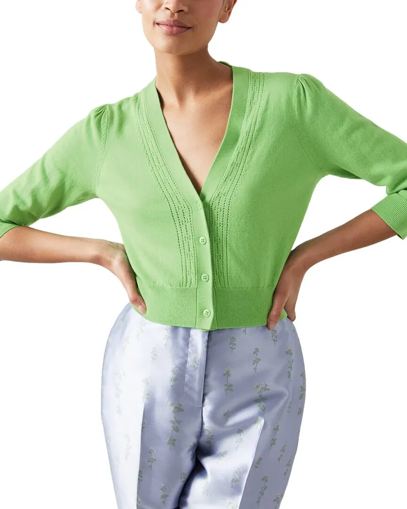 L.K.Bennett  Leonora Wool-Blend Cardigan Nocolor