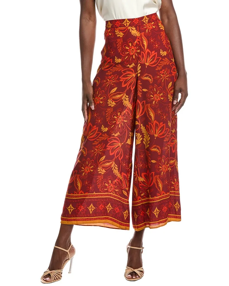 Vince Camuto Wide-Leg Pant Red