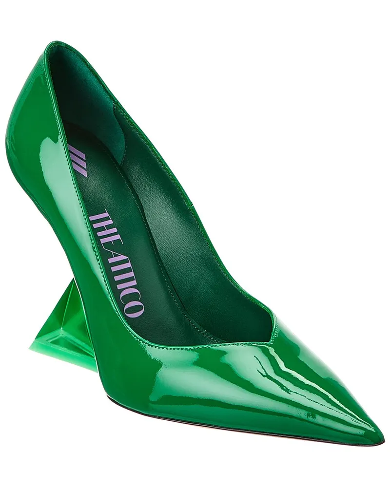 ATTICO Cheope Patent Pump Green
