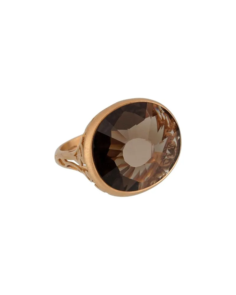 Pomellato 18K 10.00 ct. tw. Smoky Quartz Ring (Authentic Pre-Loved Nocolor