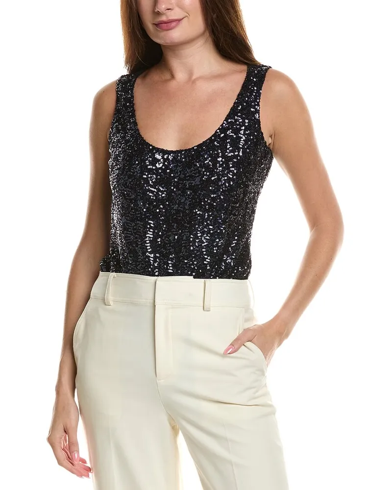 Michael Kors Sequin Bodysuit Blue