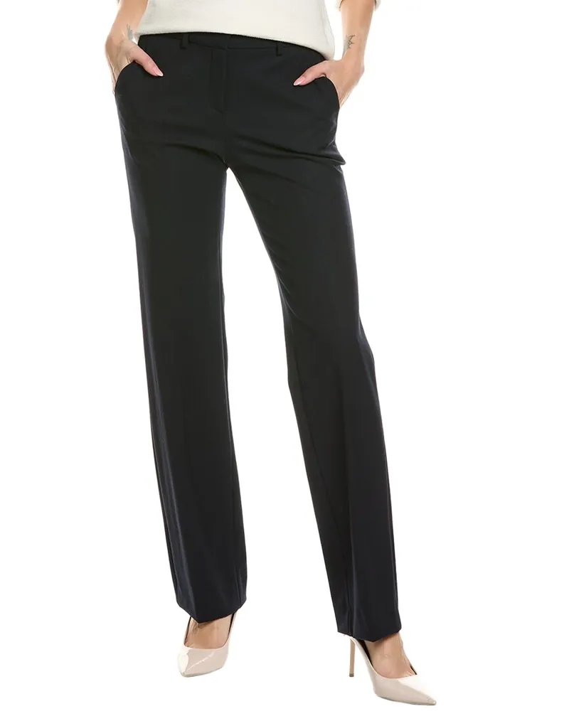 Piazza Sempione Wool-Blend Pant Blue