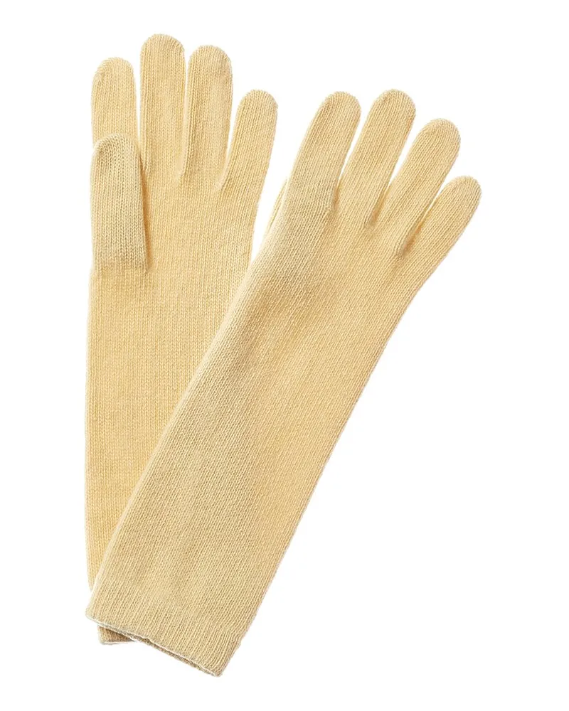 portolano  Cashmere Gloves Yellow