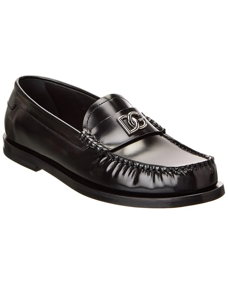 Dolce & Gabbana Leather Loafer Black