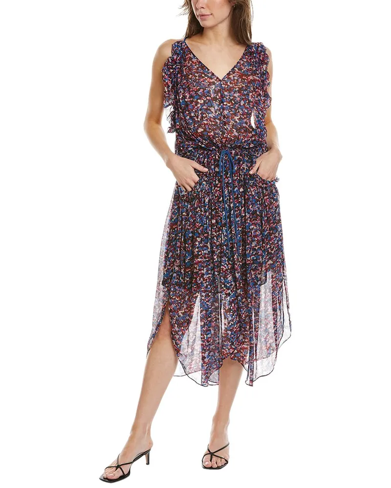 Isabel Marant Étoile Fadelo Maxi Dress Pink