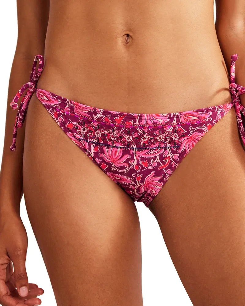 Boden Bead Embellished Bikini Bottom Nocolor