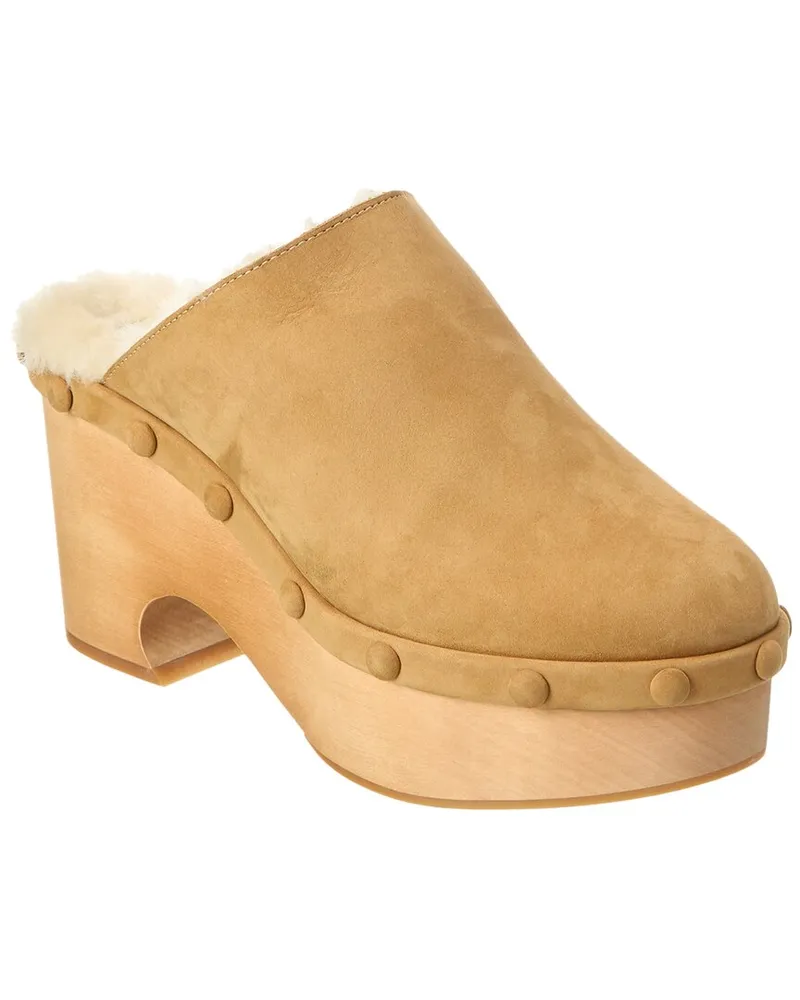 Chloé Sienna Suede Mule Brown