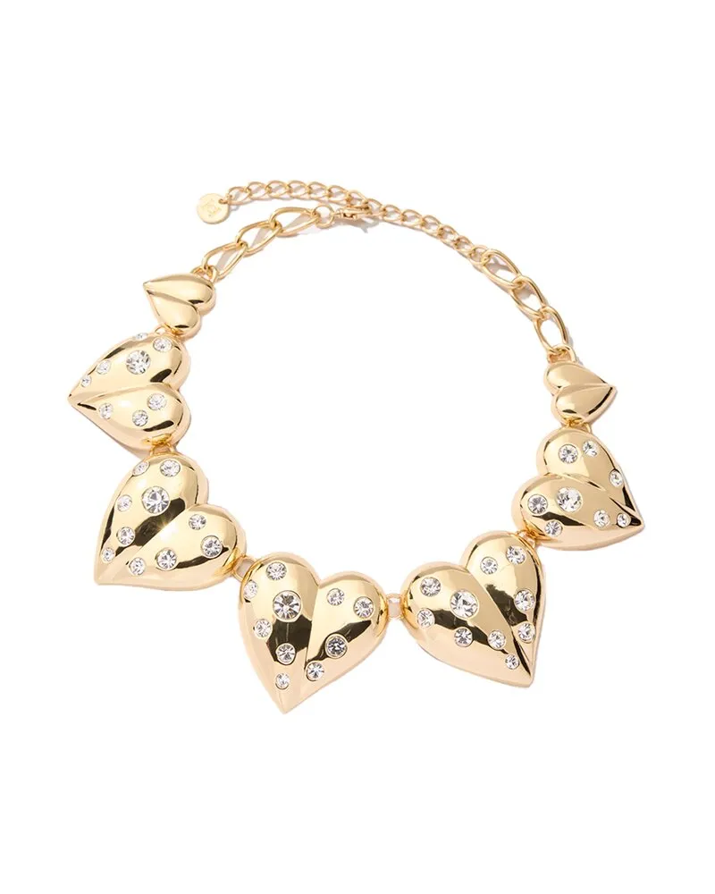 Carolina Herrera New York Molded Heart Necklace Nocolor