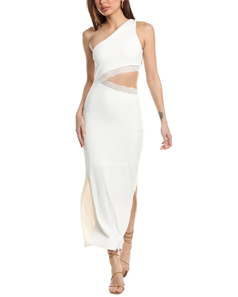 Beach Riot Genevieve Lace Maxi Dress White