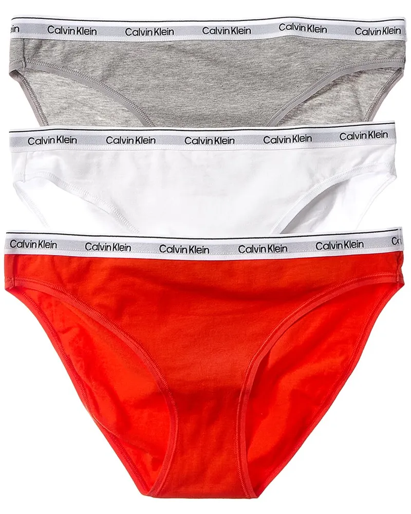 Calvin Klein 3pk Modern Logo Bikini Nocolor