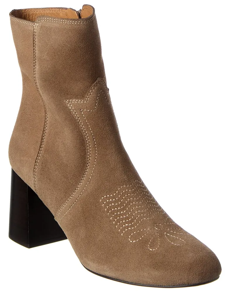 See by Chloé Suede Bootie Brown