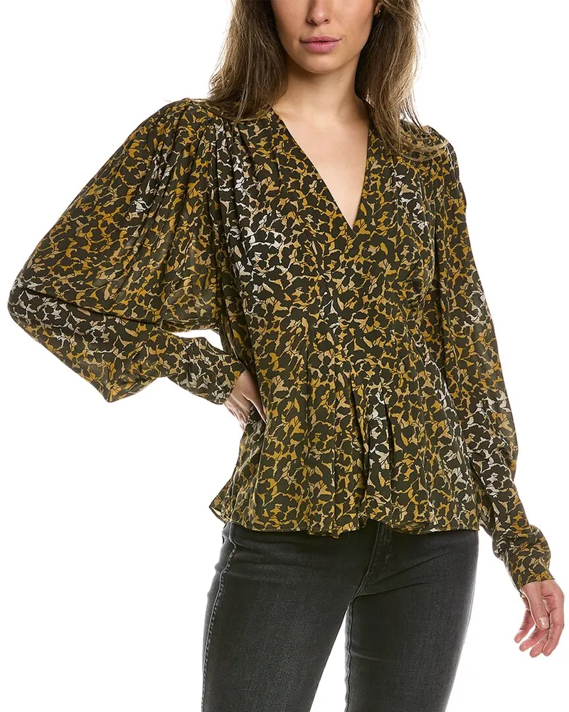 Isabel Marant Étoile Amirya Top Brown
