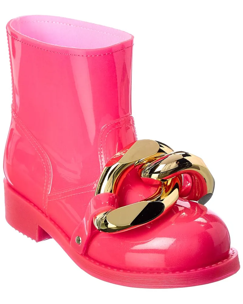 J.W.Anderson Chain Rubber Boot Pink