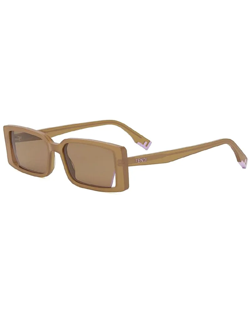 Fendi Women's FE40164I 53mm Sunglasses Orange