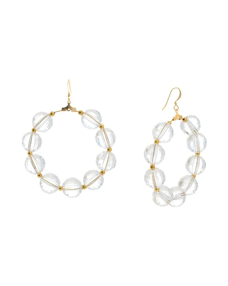 Kenneth Jay Lane Plated Hoops Nocolor