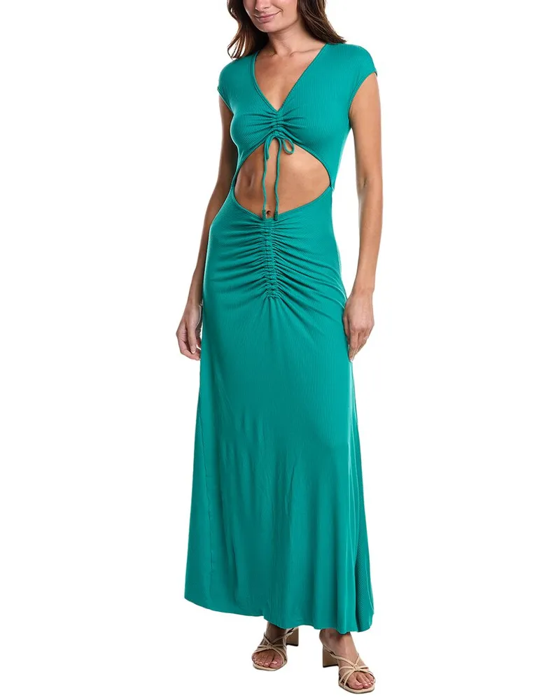 AGUA BENDITA Ailana Tile Maxi Dress Green