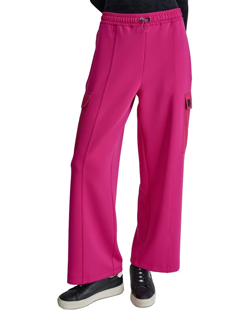 DKNY Pull-On Patch Pant Pink