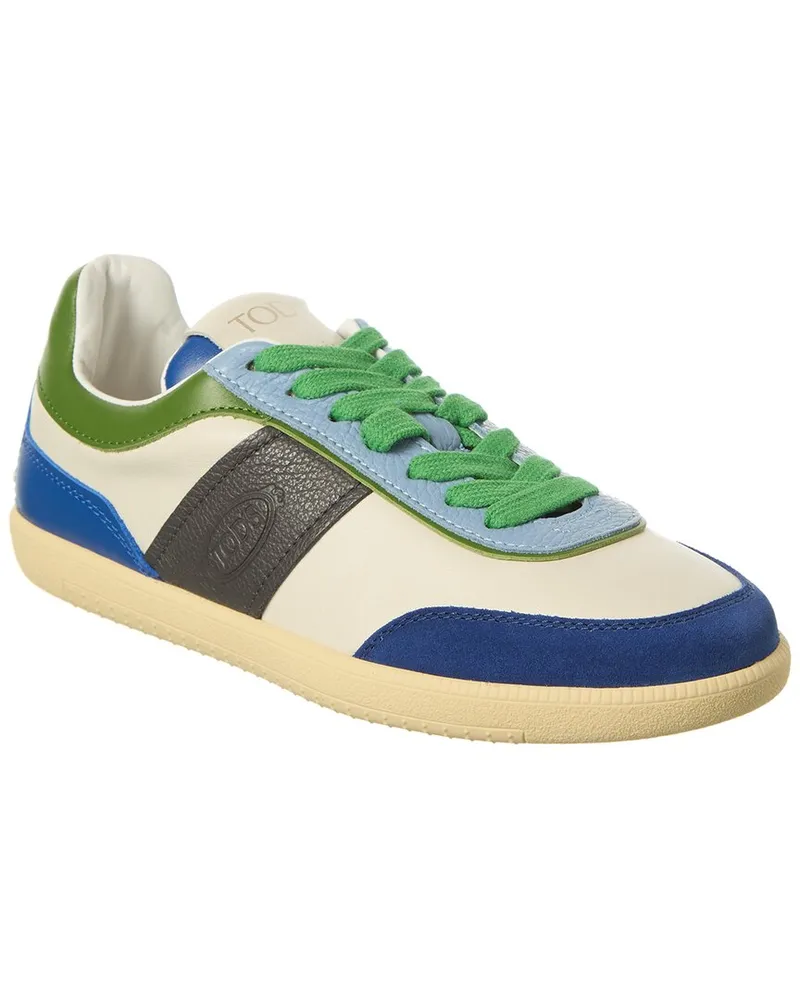 TOD'S TOD’s Cassetta Leather Sneaker Green