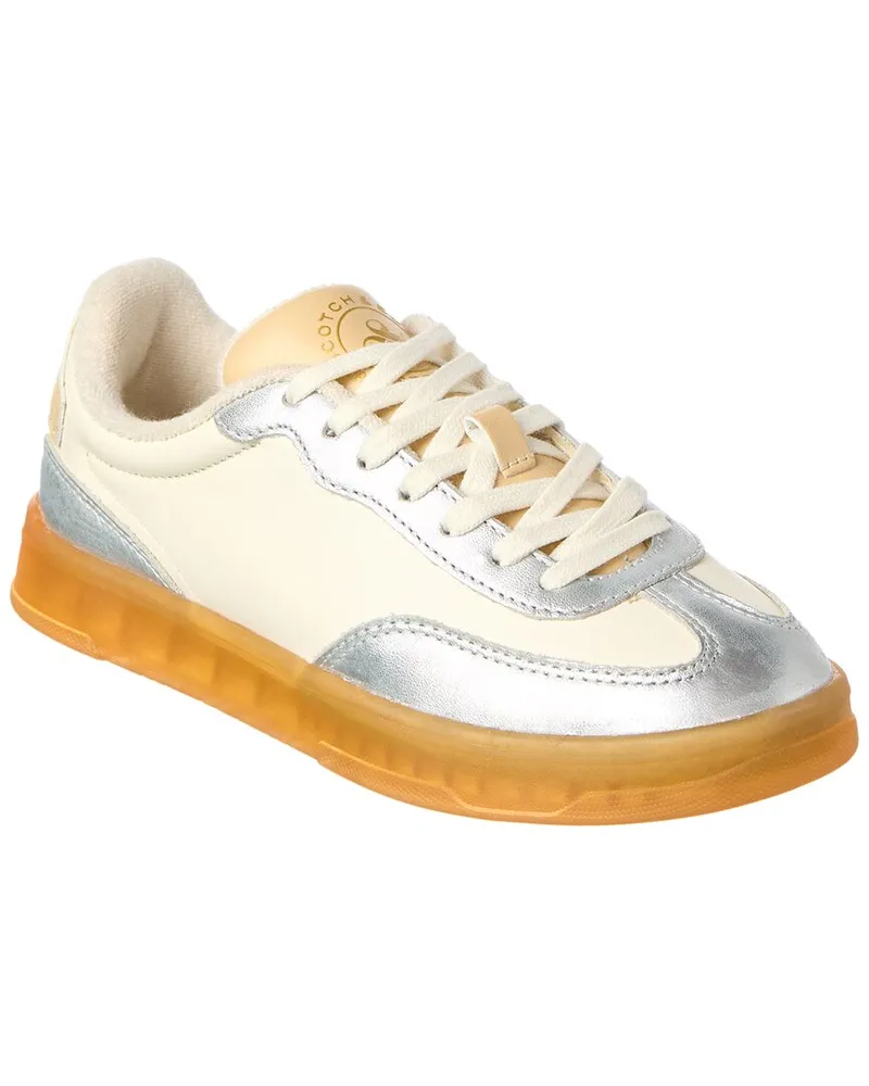 Scotch&Soda Nixie Leather Sneaker Silver