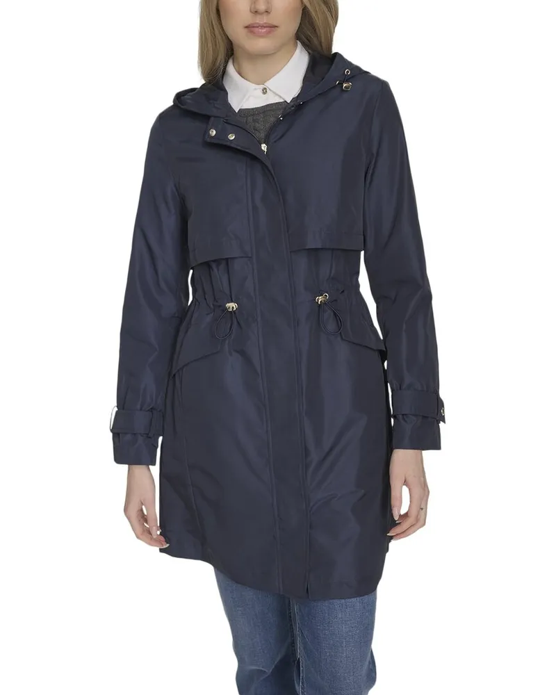 COLE HAAN Travel Packable Jacket Blue