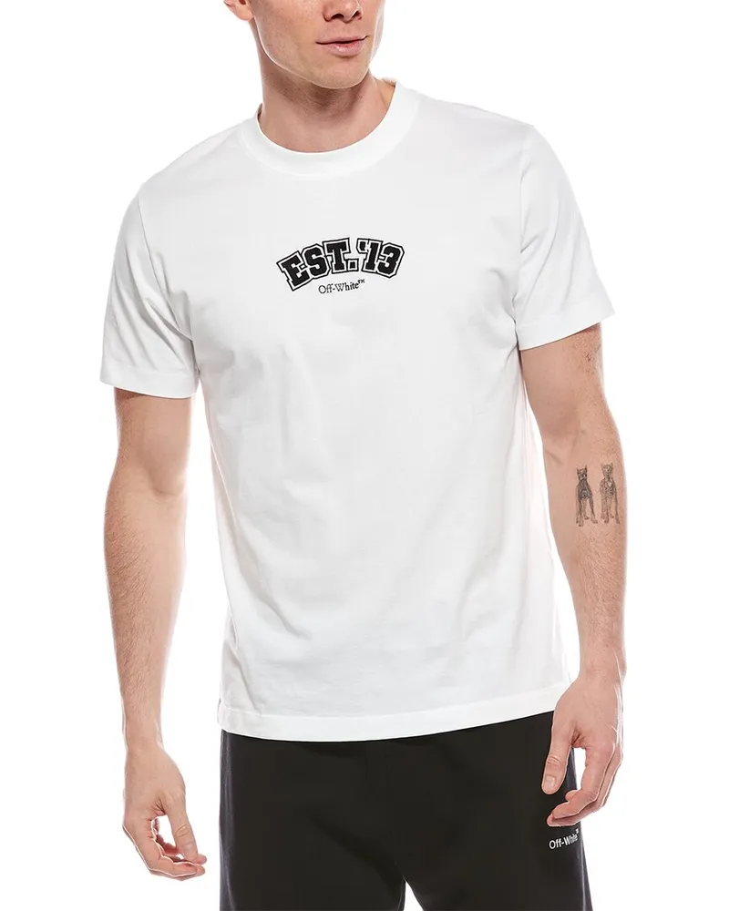 OFF-WHITE Off-White™ Club Slim T-Shirt White