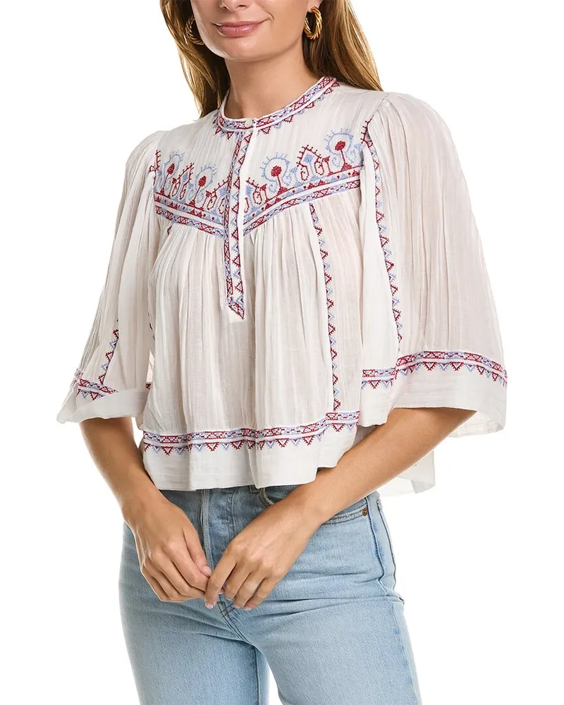 Isabel Marant Etoile Juline Top White