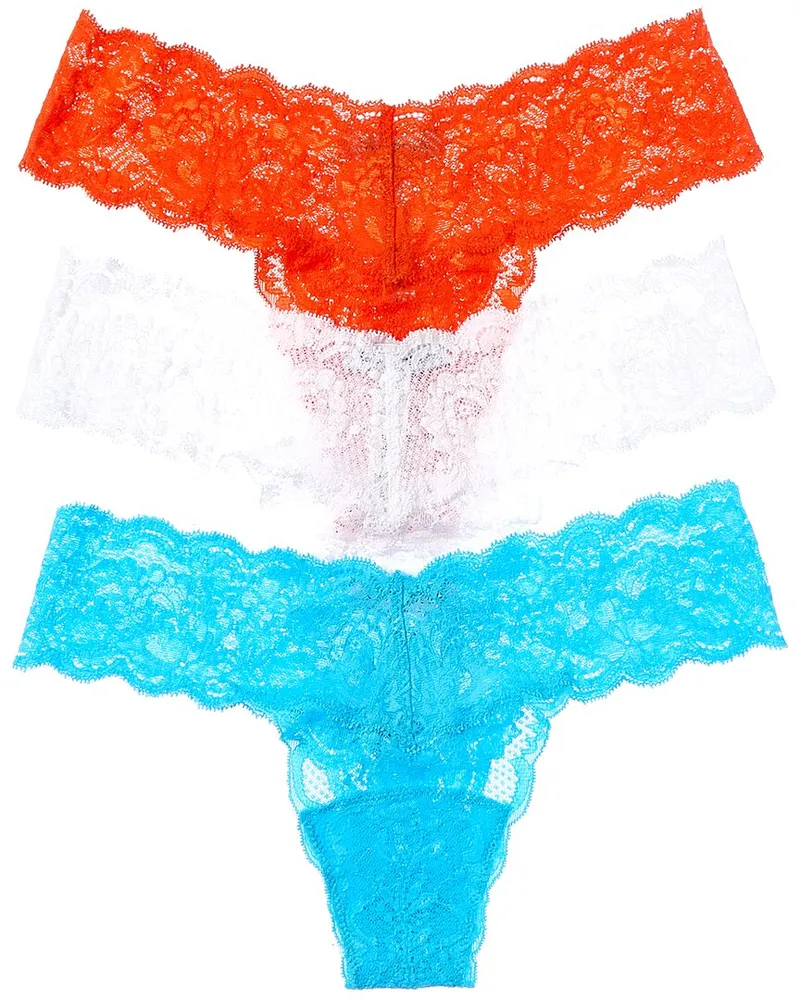 Cosabella 3pk Never Say Never Lowrider Thong Nocolor