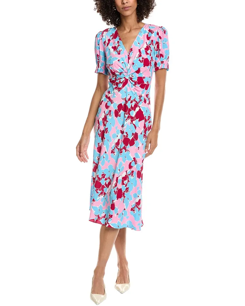 Diane von Furstenberg Abana Midi Dress Pink
