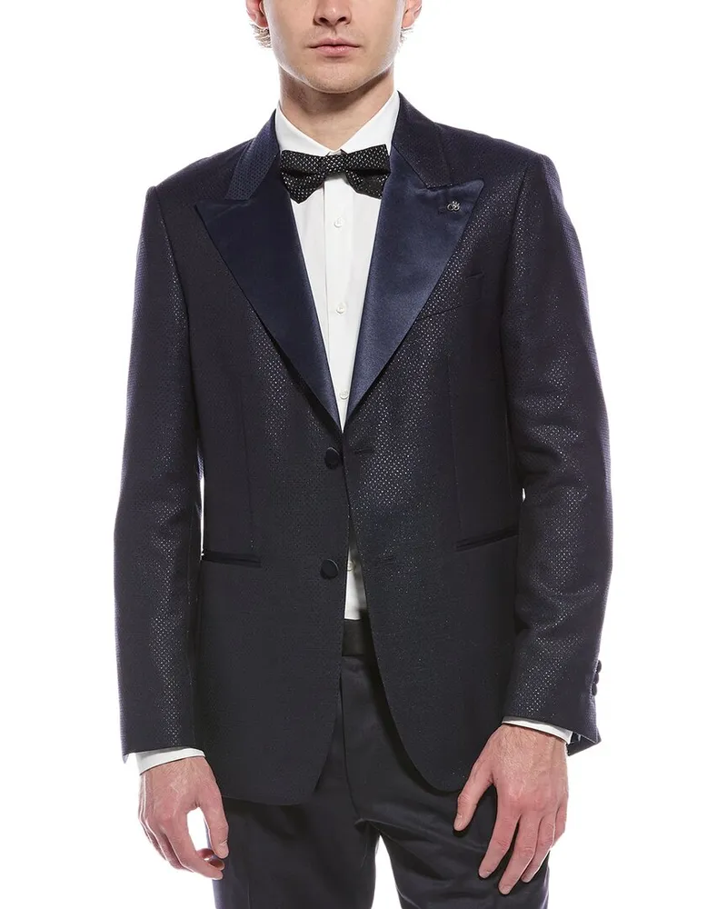 Scotch&Soda Wool-Blend Modern Fit Jacket Blue