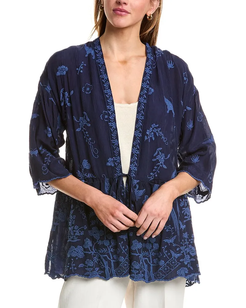 Johnny Was Tolla Kimono Blue