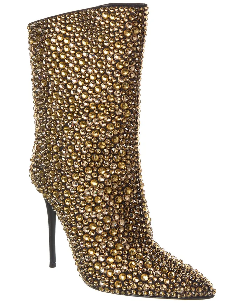 Giuseppe Zanotti Merissa Sparkle 105 Bootie Black